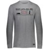 Mens Essential Dri-Power Long Sleeve Tee - Image 4
