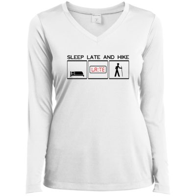 LST353LS Sport-Tek Ladies Long Sleeve Performance V-Neck
