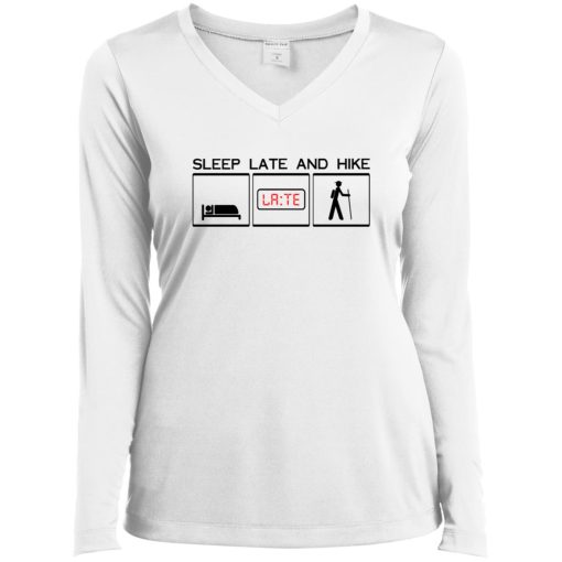 LST353LS Sport-Tek Ladies Long Sleeve Performance V-Neck